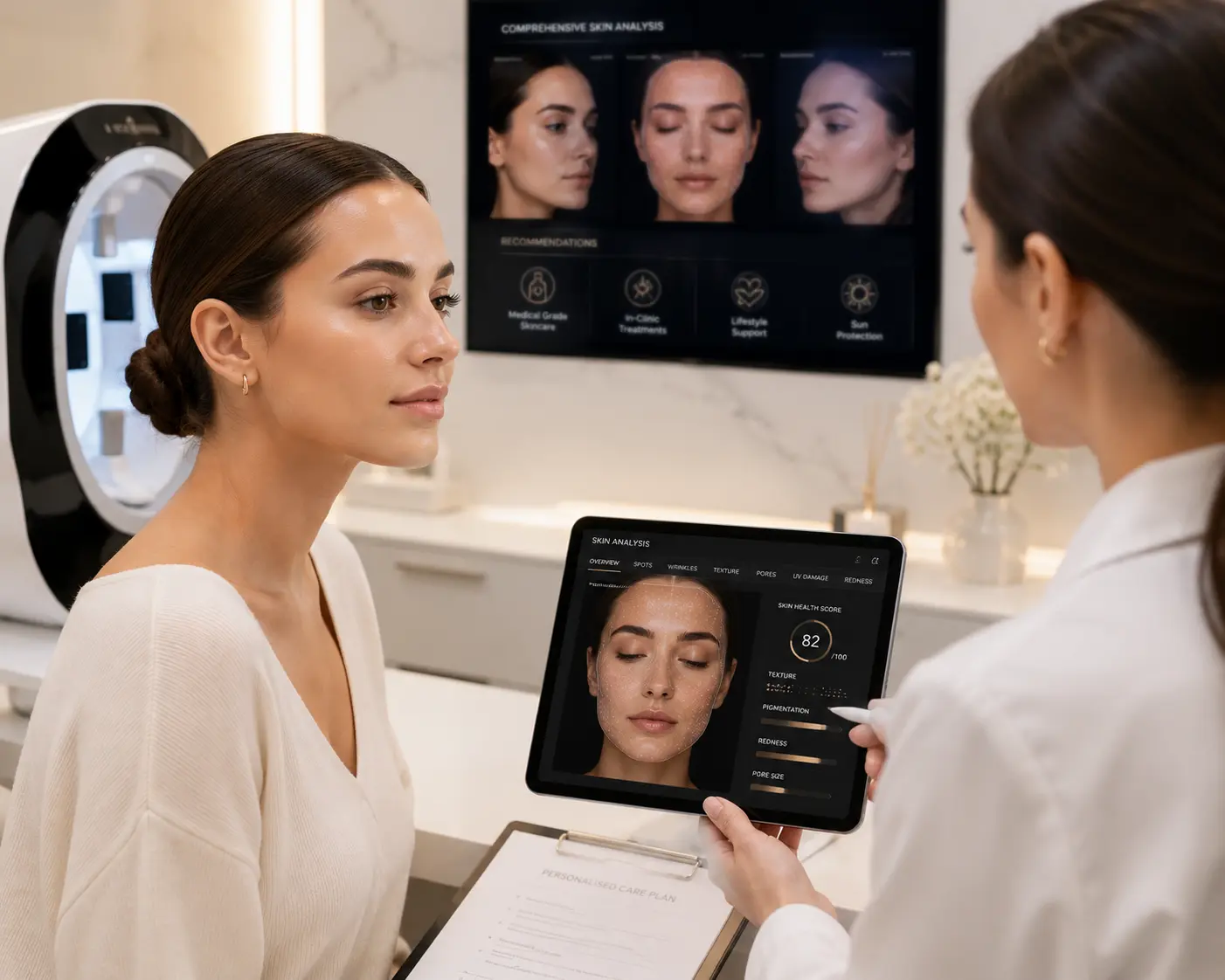Skin Analysis Guided Medical Skincare